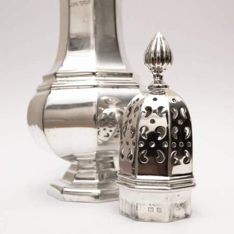 19th Century Silver Sugar Castor image-3