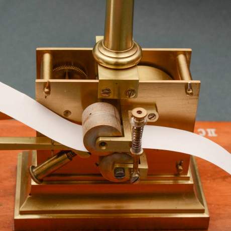 Early French Mechanical Morse Printer image-3
