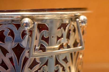Edwardian Silver Pierced Bowl image-2