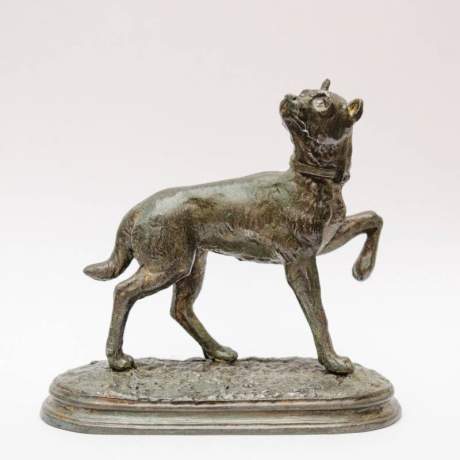 19th Century Model of a Dog image-1