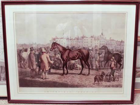 1855 Alken Engraving of Smithfield Show image-1