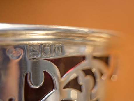 Edwardian Silver Pierced Bowl image-4