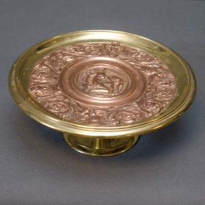 Good Quality 19th Century Brass and Copper Tazza