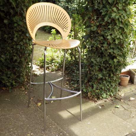Nanna Ditzel Design Trinidad Model 3300 Chair Danish Bar Stool image-2