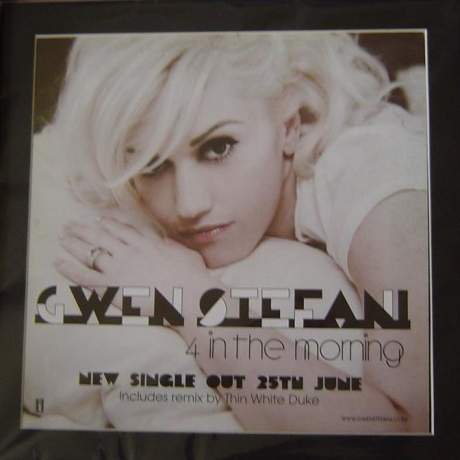 4 x Gwen Stefani  Original Rare Posters In Mounts Ready To Frame image-1
