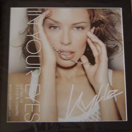4 x Kylie Minogue  Original Rare Posters In Mounts Ready To Frame image-3