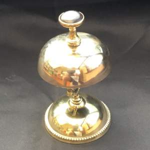 A 19th Century Ornate Desk Top Bell