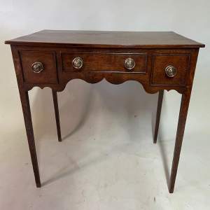 George III Oak Side Table