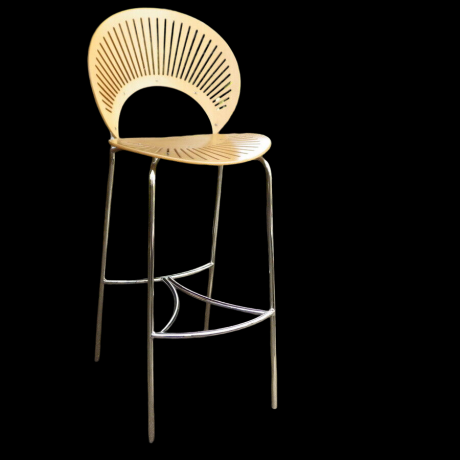 Nanna Ditzel Design Trinidad Model 3300 Chair Danish Bar Stool image-1