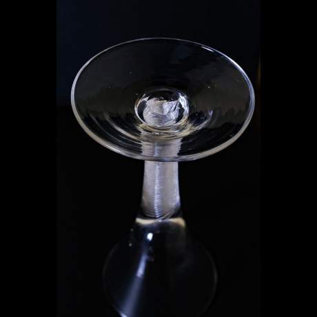George II c1750 Air Twist Wine Glass image-6