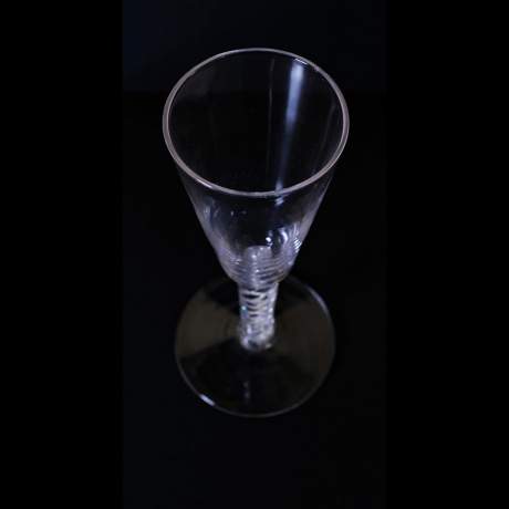 George II  C1750 Mercury Twist Ale Glass image-5