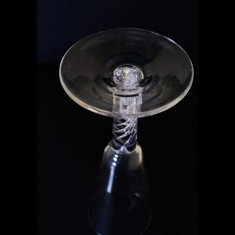 George II  C1750 Mercury Twist Ale Glass image-6