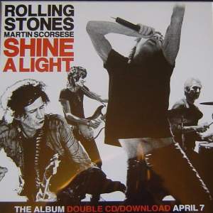 Rolling Stones Shine A Light  Poster In A Mount Ready To Frame
