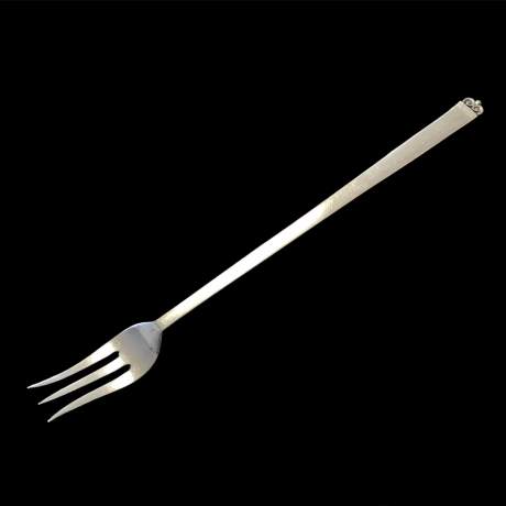 Early 20th Century Danish Silver Fork by EVALD NIELSEN. image-1