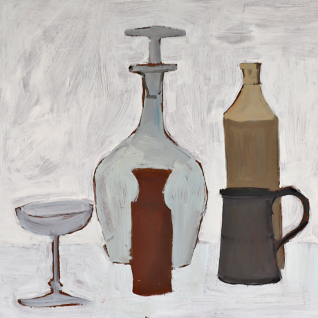 Peter Collins Oil on Board - Vessels image-2