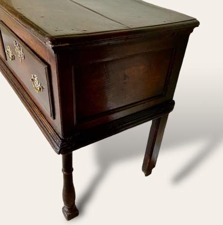Late 17th Century Oak Low Dresser image-2