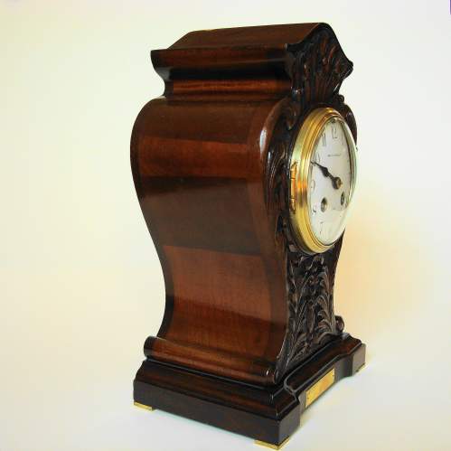Edwardian Mahogany Mantel Clock image-4