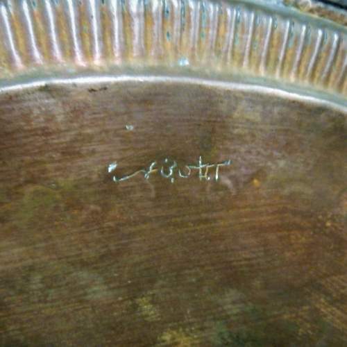 Middle Eastern Copper Tray image-6