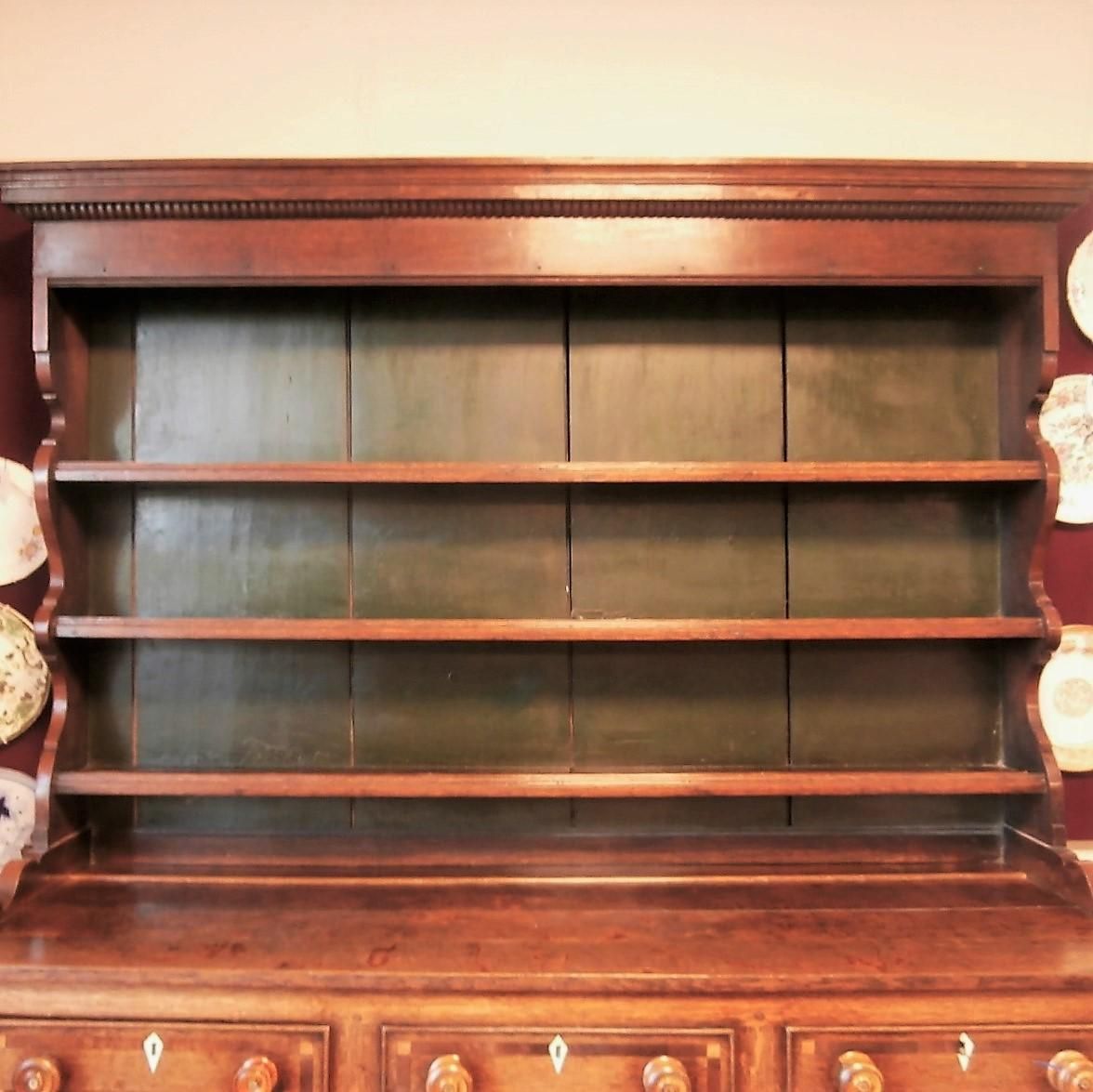 18th Century George Iii Oak Kitchen Dresser Antique Dressers