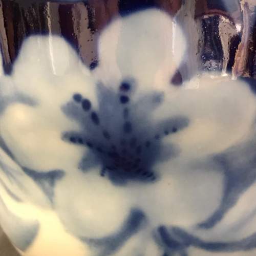 Limoges French Blue and White Vase by Tharaud image-2