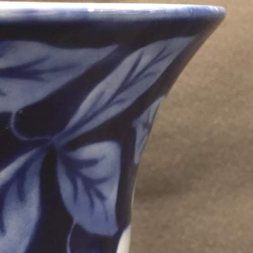 Limoges French Blue and White Vase by Tharaud image-3