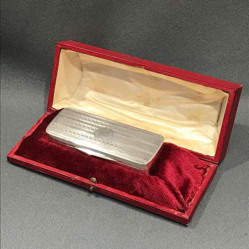 Silver Trinket Box with Original Case image-1