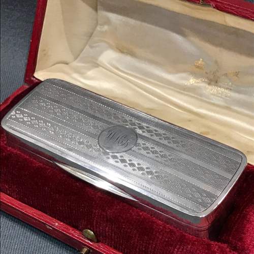 Silver Trinket Box with Original Case image-2