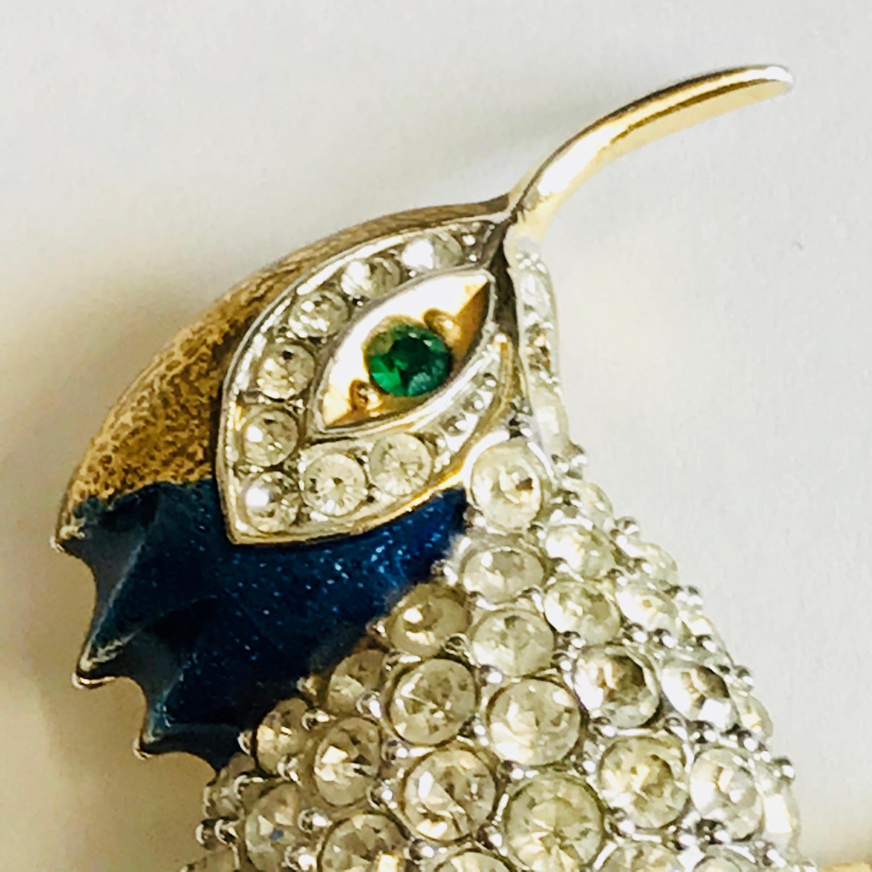 Butler and Wilson Bird Brooch - Jewellery & Gold - Hemswell Antique Centres