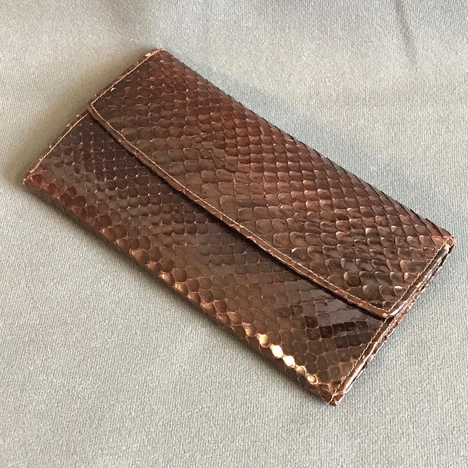 Vintage 1960's Black Patent Leather Clutch Purse Handbag w Brass Chain &  Clasp | eBay