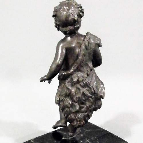19th Century French Bronze Figure of a Cherub image-5