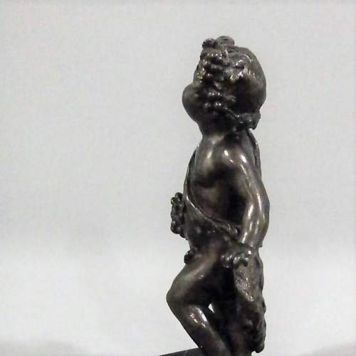 19th Century French Bronze Figure of a Cherub image-6
