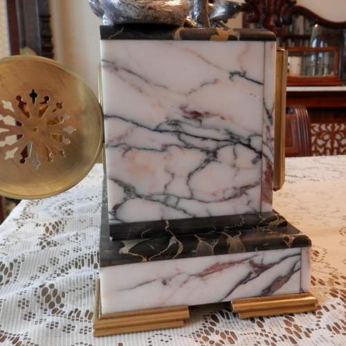 Art Deco French Marble Clock image-3