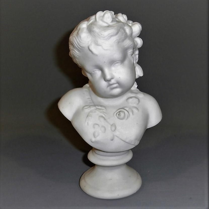 A Charming Parian Ware Bust of Spring - Antique Ceramics - Hemswell ...