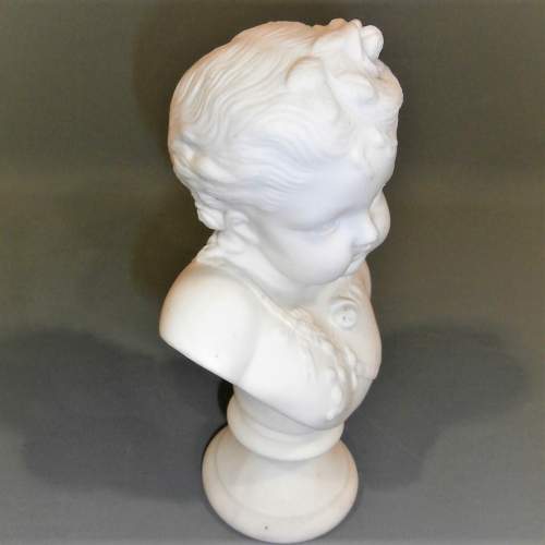 A Charming Parian Ware Bust of Spring image-6