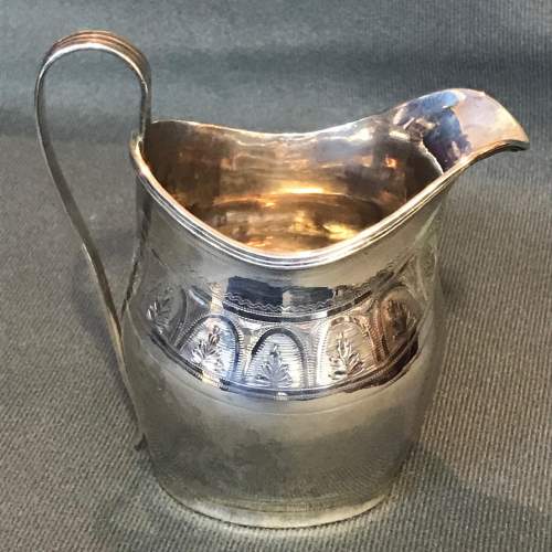 George III Silver Cream Jug by William Bateman image-1