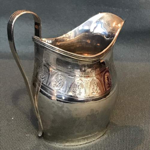George III Silver Cream Jug by William Bateman image-2