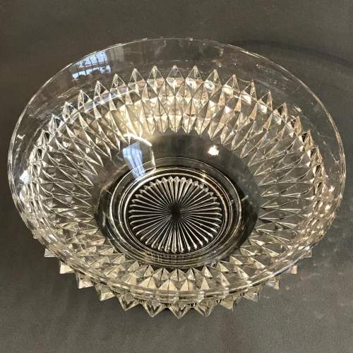 Bagley English 1930s Clear Glass Bowl image-2