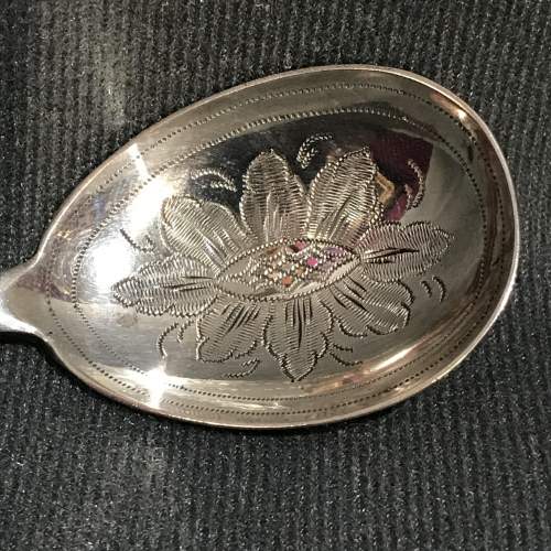 Late 19th Century Silver Caddy Spoon image-3