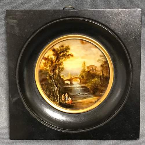 Fine Quality Miniature Painting after Giuseppe Gheradi image-1