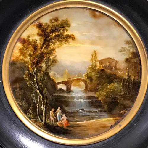 Fine Quality Miniature Painting after Giuseppe Gheradi image-2