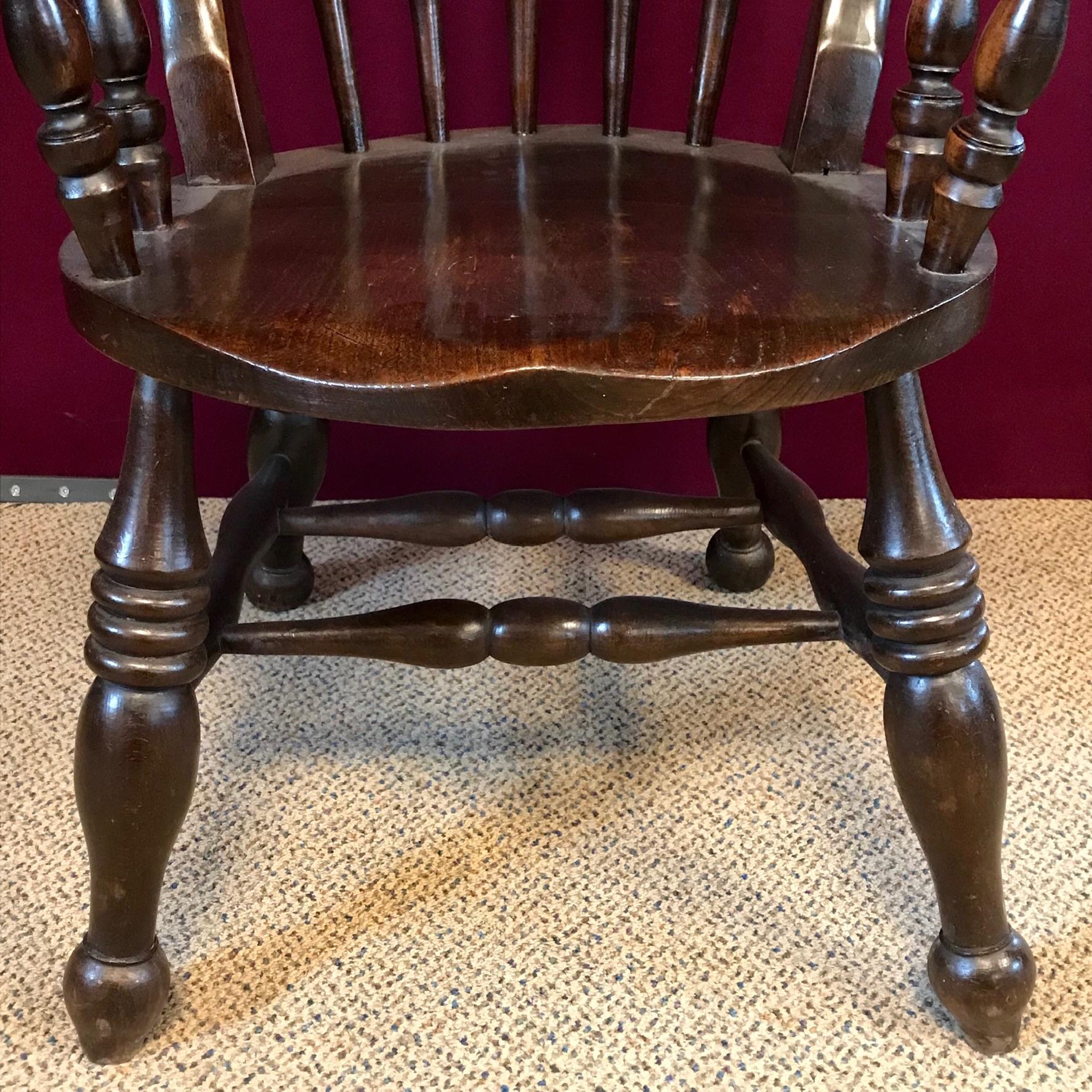 Antique Grandfather Farmhouse Kitchen Chair - Antique ...