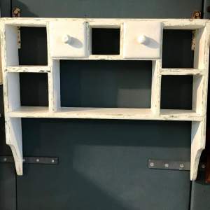1930s French Painted Wall Unit