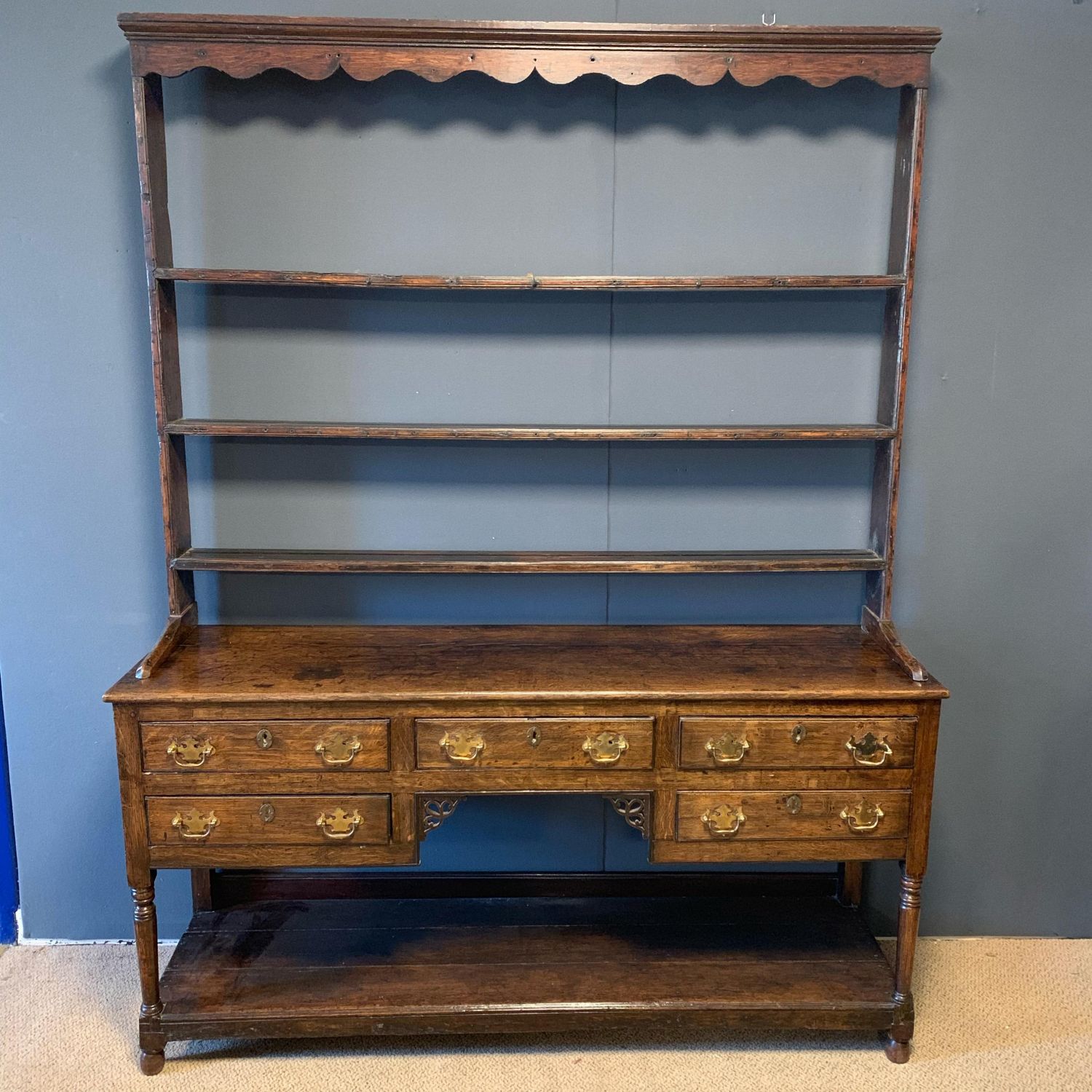 18th Century Georgian Oak Dresser Antique Dressers Hemswell