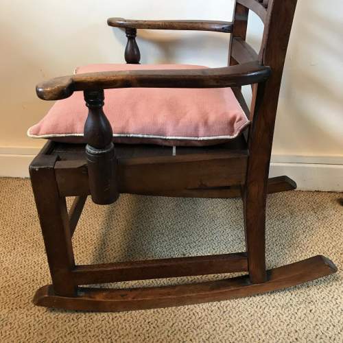 Fruitwood Nursing Rocking Chair image-4