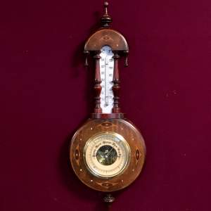 19th Century Aneroid Barometer by Lufte of Germany
