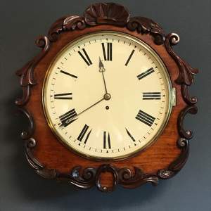 19th Century Fusee Wall Clock