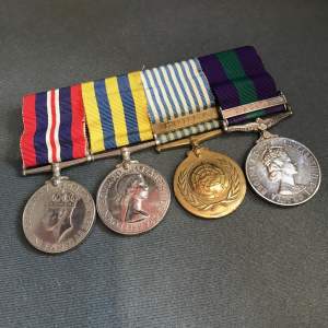 Set of Four WWII Medals
