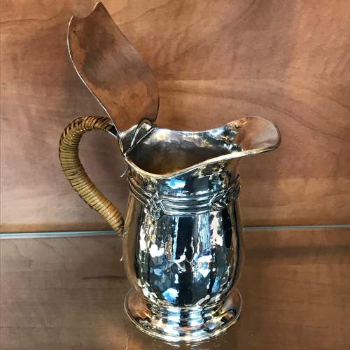 George V Silver Lidded Milk Jug with Celtic Design image-4