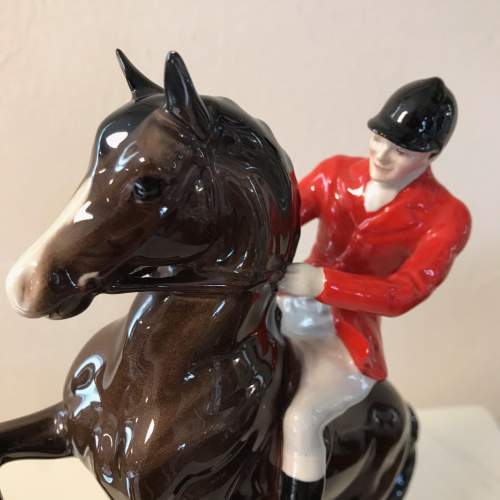 Beswick Horse Rearing Huntsman image-2