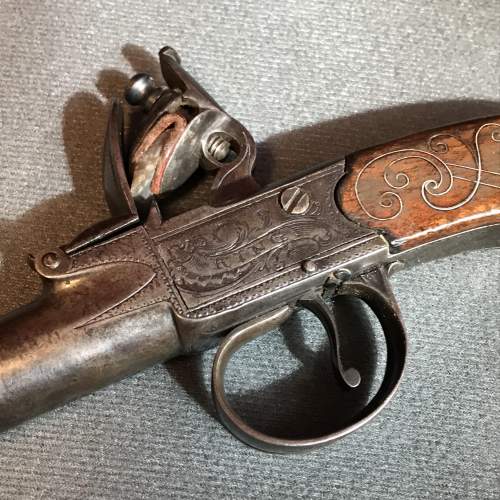 18th Century 54 Bore Flintlock Pistol image-3